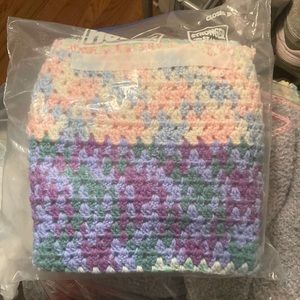Homemade Crochet Baby Blankets & Hats